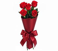 Букет 5 Красных роз Эдлесс Лав в Добруни