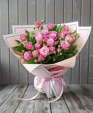 Букет Розовый кустик #REPLACE_PRED# Добруни