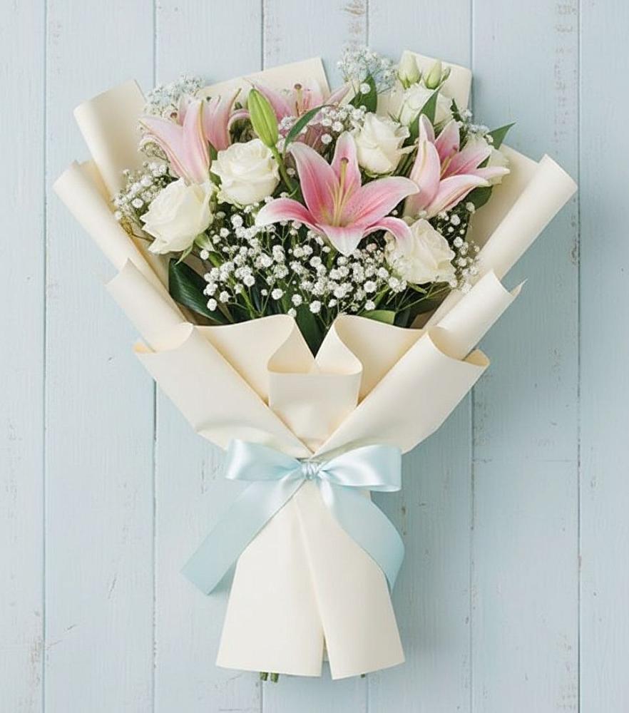 Букет цветов из: Лилии в Добруни