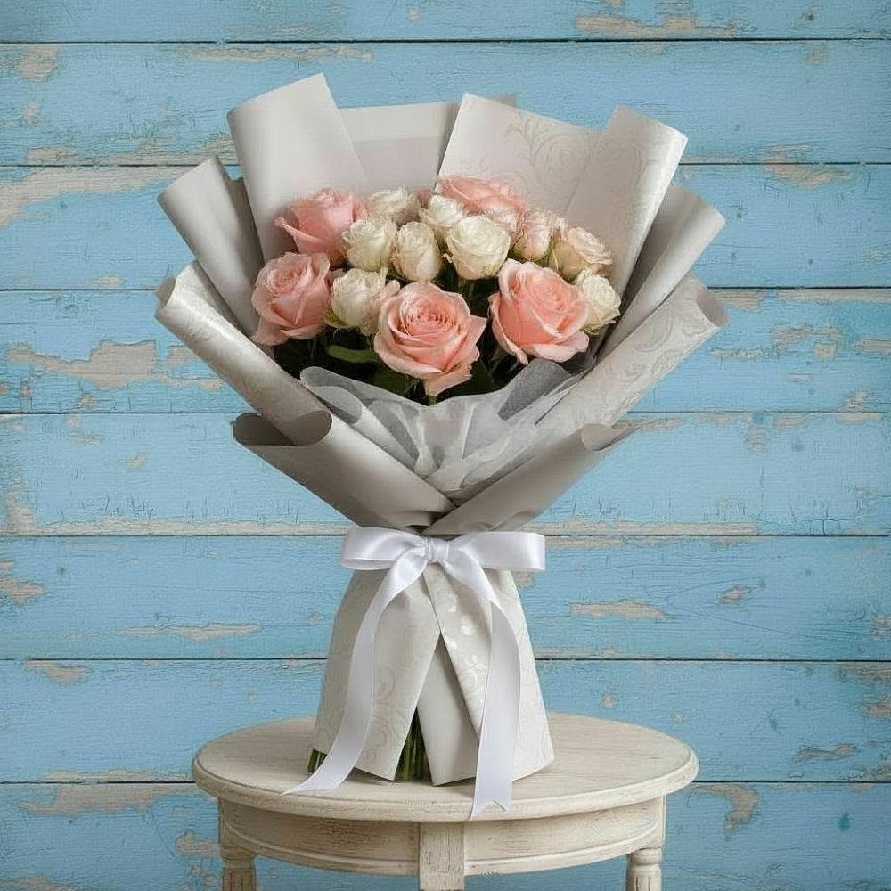 Букет цветов из: Розы в Добруни