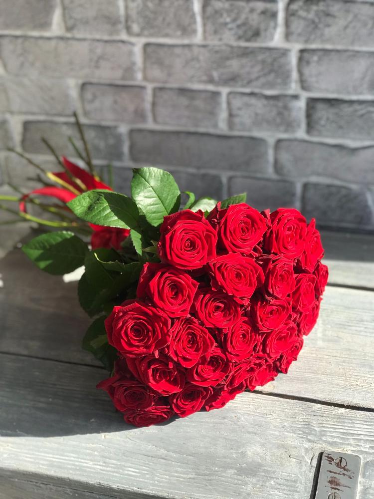 Букет Красные розы Фридом в Добруни