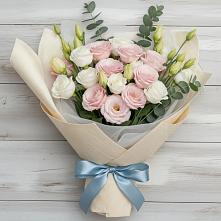 Букет цветов из:  Лизиантусы #REPLACE_PRED# Добруни