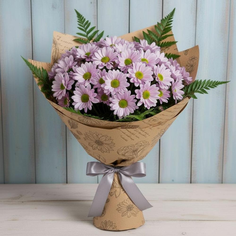 Букет цветов из: Хризантемы в Добруни