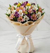 Букет цветов из:  Альстромерии в Добруни