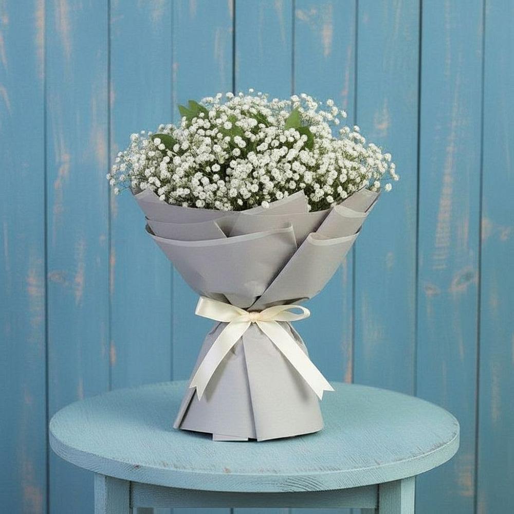 Букет цветов из: Гипсофила в Добруни