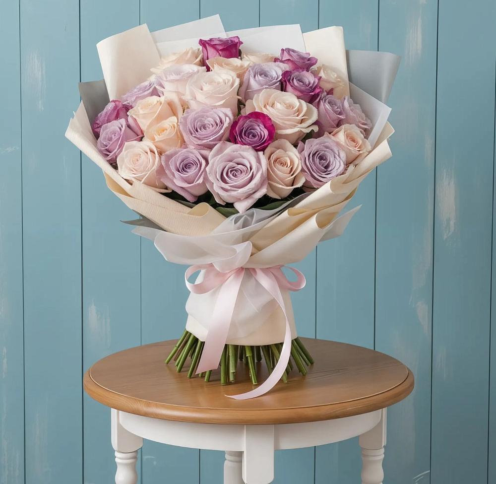 Букет цветов из: Розы в Добруни