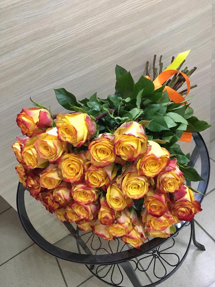 Букет Желтые розы в Добруни