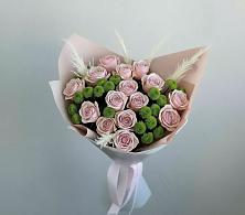 Букет цветов из:  Розы и Хризантемы в Добруни