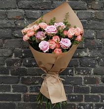 Букет цветов из:  Розы в Добруни
