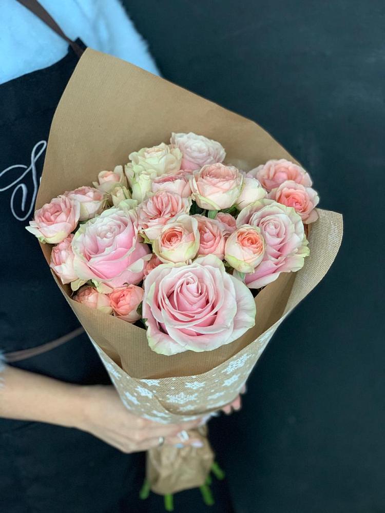 Букет цветов из: Хризантемы и Розы в Добруни