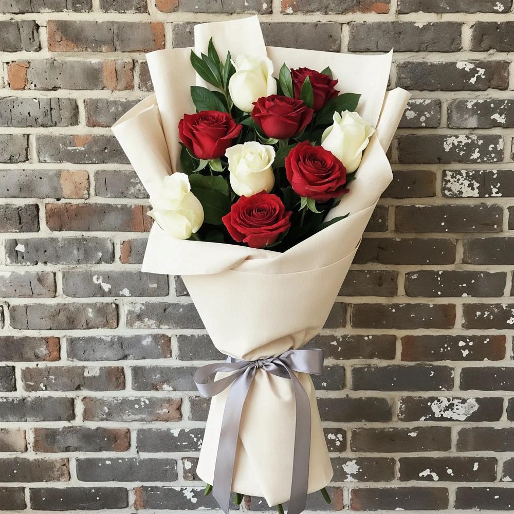 Букет цветов из: Розы в Добруни