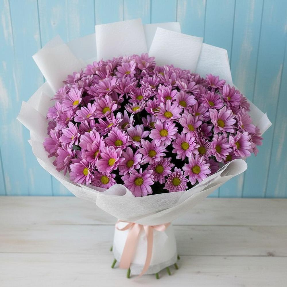 Букет цветов из: Хризантемы в Добруни