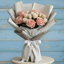 Букет цветов из:  Розы в Добруни
