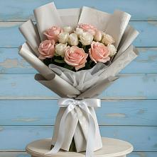 Букет цветов из:  Розы в Добруни