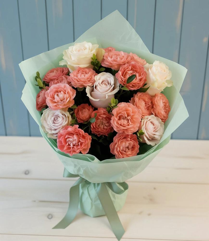 Букет цветов из: Розы в Добруни