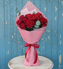 Букет цветов из:  Розы в Добруни
