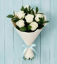 Букет цветов из:  Розы в Добруни