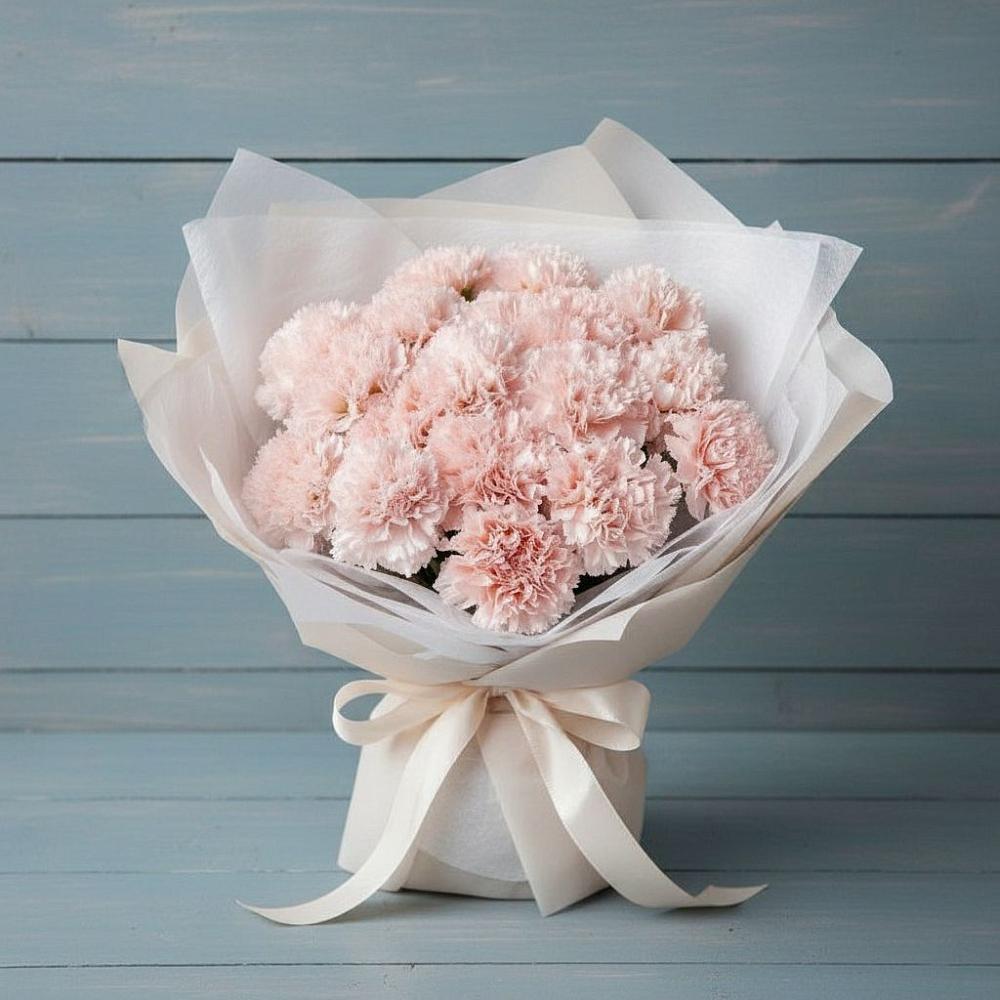 Букет цветов из: Гвоздики в Добруни