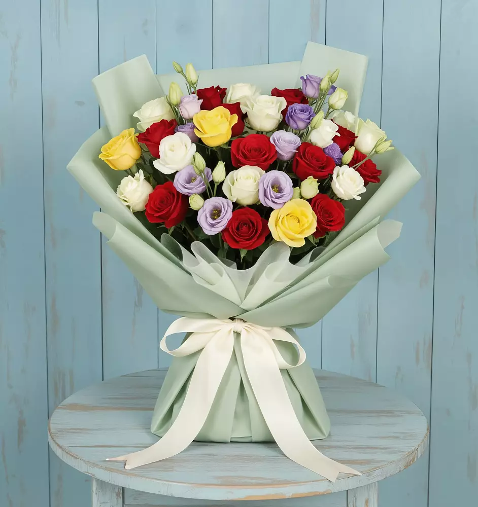 Букет цветов из: Розы в Добруни