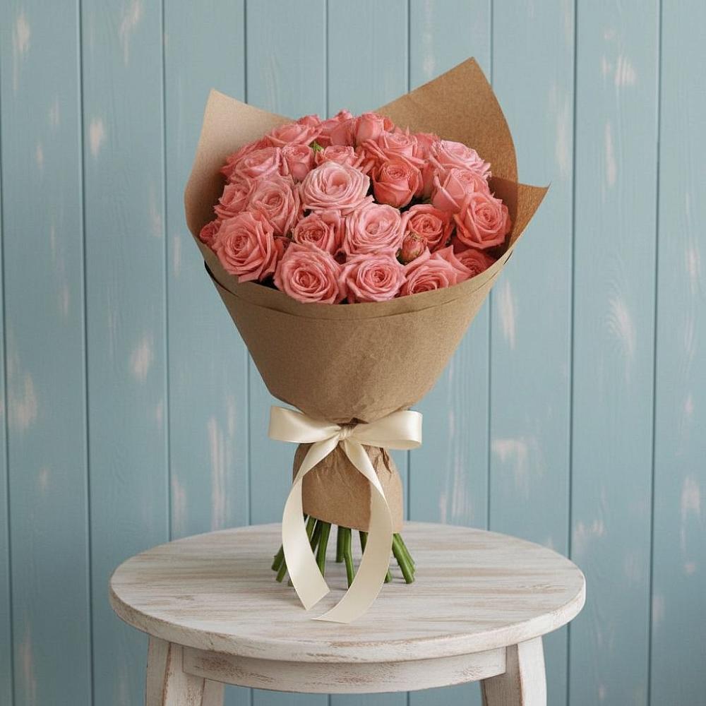 Букет цветов из: Розы в Добруни