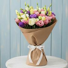 Букет цветов из:  Лизиантусы в Добруни