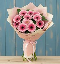 Букет цветов из:  Герберы в Добруни