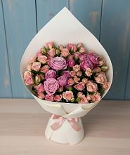 Букет цветов из:  Розы #REPLACE_PRED# Добруни