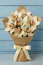 Букет цветов из:  Орхидеи и Розы в Добруни