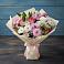 Букет цветов из: Хризантемы, Альстромерии и Розы в Добруни